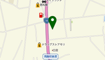 はま寿司 宮崎高鍋店の地図画像