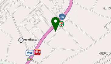 はま寿司 西原我謝店の地図画像