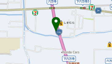 はま寿司 東大阪六万寺店の地図画像