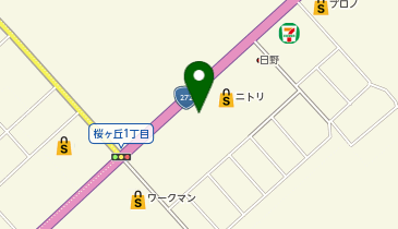 はま寿司 中標津店の地図画像