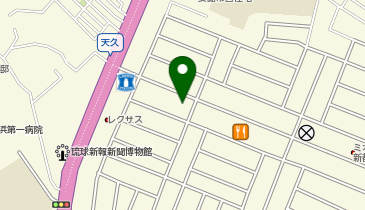 はま寿司 那覇天久店の地図画像