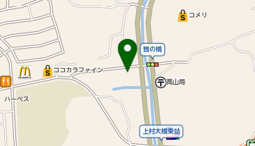 はま寿司 生駒上町店の地図画像