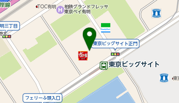 ゼッテリア TFT有明店の地図画像