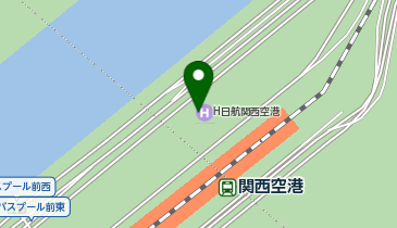 ゼッテリア 関西国際空港エアロプラザ店の地図画像