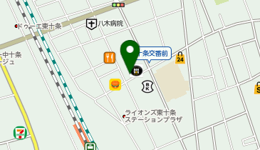 ゼッテリア 東十条店の地図画像