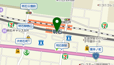 ゼッテリア 山陽明石駅店の地図画像
