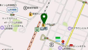 ゼッテリア エスパル山形店の地図画像