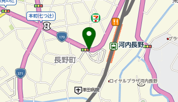 ゼッテリア 河内長野駅前店の地図画像