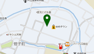 ゼッテリア ゆめタウン中津店の地図画像