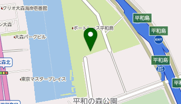 ゼッテリア BIGFUN平和島店の地図画像