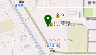 ゼッテリア 洛南イオン店の地図画像