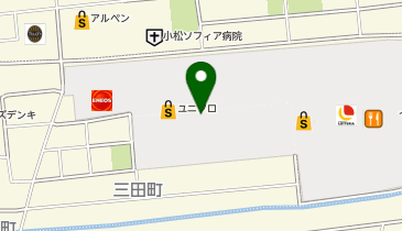 ゼッテリア イオンモール新小松店の地図画像