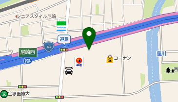 ゼッテリア 尼崎アマドゥ店の地図画像