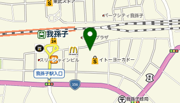 ゼッテリア アビイクオーレ店の地図画像