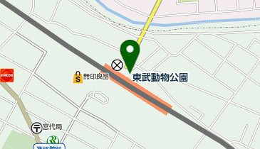 ゼッテリア EQUiA東武動物公園店の地図画像