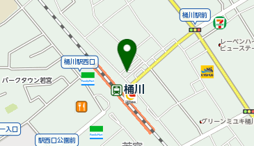 ゼッテリア 桶川駅店の地図画像