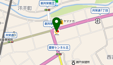 ゼッテリア 瀬戸店の地図画像