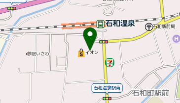 ゼッテリア イオン石和店の地図画像