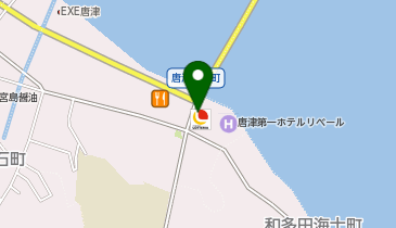 ゼッテリア 唐津松浦橋店の地図画像