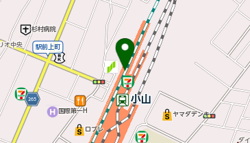 ゼッテリア VAL小山店の地図画像