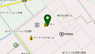 ゼッテリア 福岡東イオン店の地図画像