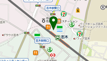 ゼッテリア EQUiA志木店の地図画像