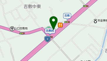 ゼッテリア 山口バイパス店の地図画像