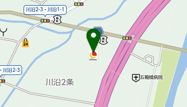 ゼッテリア イオン札幌藻岩店の地図画像