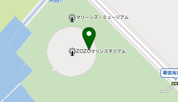 ゼッテリア ZOZOマリンスタジアム店の地図画像