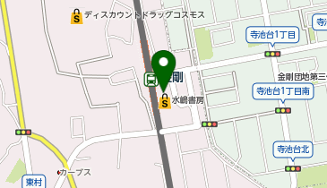 ゼッテリア ショップ南海金剛店の地図画像