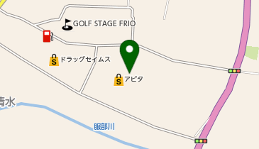 ゼッテリア アピタ伊賀上野FS店の地図画像