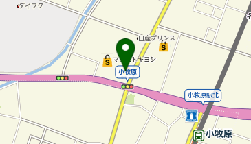 ゼッテリア 小牧原店の地図画像