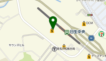 ゼッテリア 日生中央サピエ店の地図画像