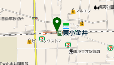 ロッテリア nonowa東小金井FS店の地図画像