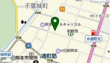 鯛吉 熊本上通りFS店の地図画像