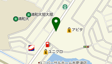 アイスクリームショップ ロッテリア アピタ木更津FSの地図画像
