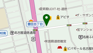 アイスクリームショップ ロッテリア アピタ名古屋南FSの地図画像