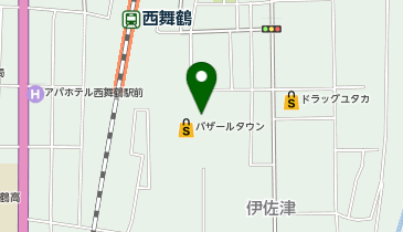 toto取扱 バザールタウン舞鶴の地図画像