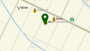 toto取扱 綿半ホームエイド諏訪店の地図画像