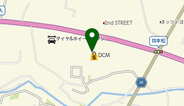 toto取扱 DCM八戸新井田店 宝くじ売場の地図画像