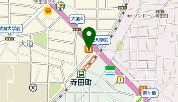 toto取扱 ドリームスクウェア寺田町の地図画像