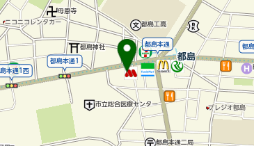 toto取扱 ドリームスクウェア都島の地図画像