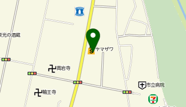 toto取扱 ヤマザワ相生町店宝くじ夢売場の地図画像