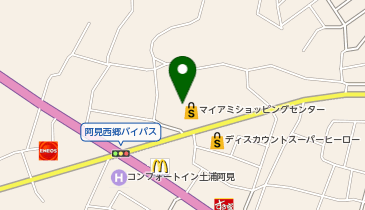 toto取扱 マイアミショッピングセンターサービスカウンター の地図画像