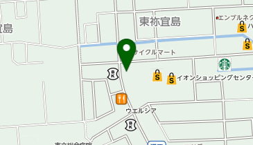 toto取扱 中野酒店 の地図画像