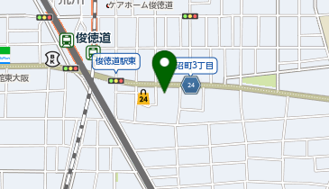 toto取扱 俊徳道チャンスセンターの地図画像