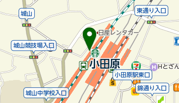 toto取扱 小田急宝くじ小田原店の地図画像