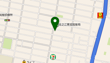 toto取扱 加賀屋宝くじチャンスセンターの地図画像