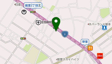 toto取扱 姫里宝くじチャンスセンターの地図画像