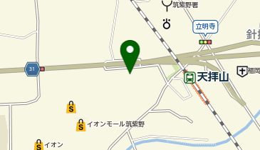 toto取扱 (株)メルヴェーユ イオンモール筑紫野店の地図画像